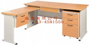 TMJ080-11  THL木紋面秘書桌